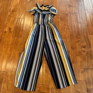 Multi- striped Jumpsuit